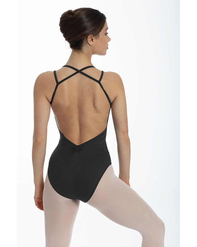 Intermezzo Bodymereme Double Strap Open Back Camisole Leotard - 31559 Womens - Dancewear - Bodysuits &amp; Leotards - Dancewear Centre Canada