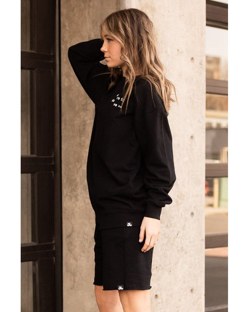 Jo+Jax Dreamer Sweatshirt - Girls - Black - Dancewear - Tops - Dancewear Centre Canada
