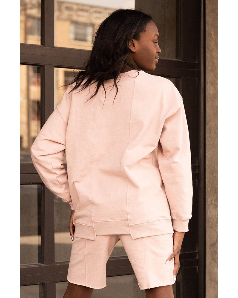 Girls girls girls pink sweatshirt on sale