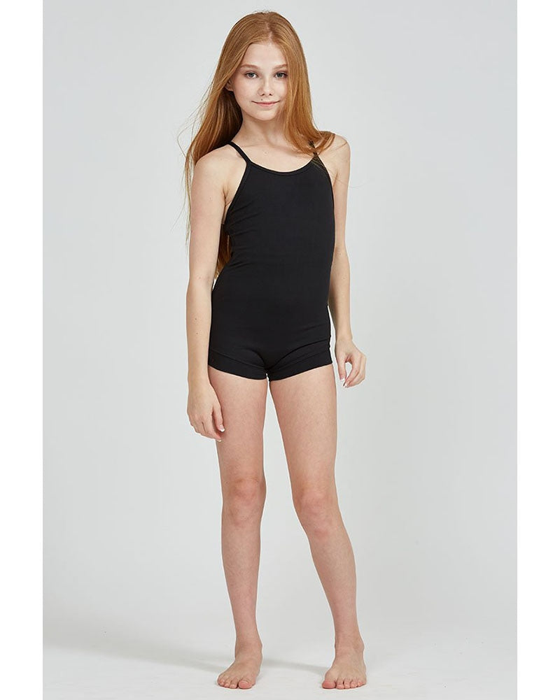 Jo+Jax Hyper Camisole Biketard - Womens - Black - Dancewear - Bodysuits &amp; Leotards - Dancewear Centre Canada