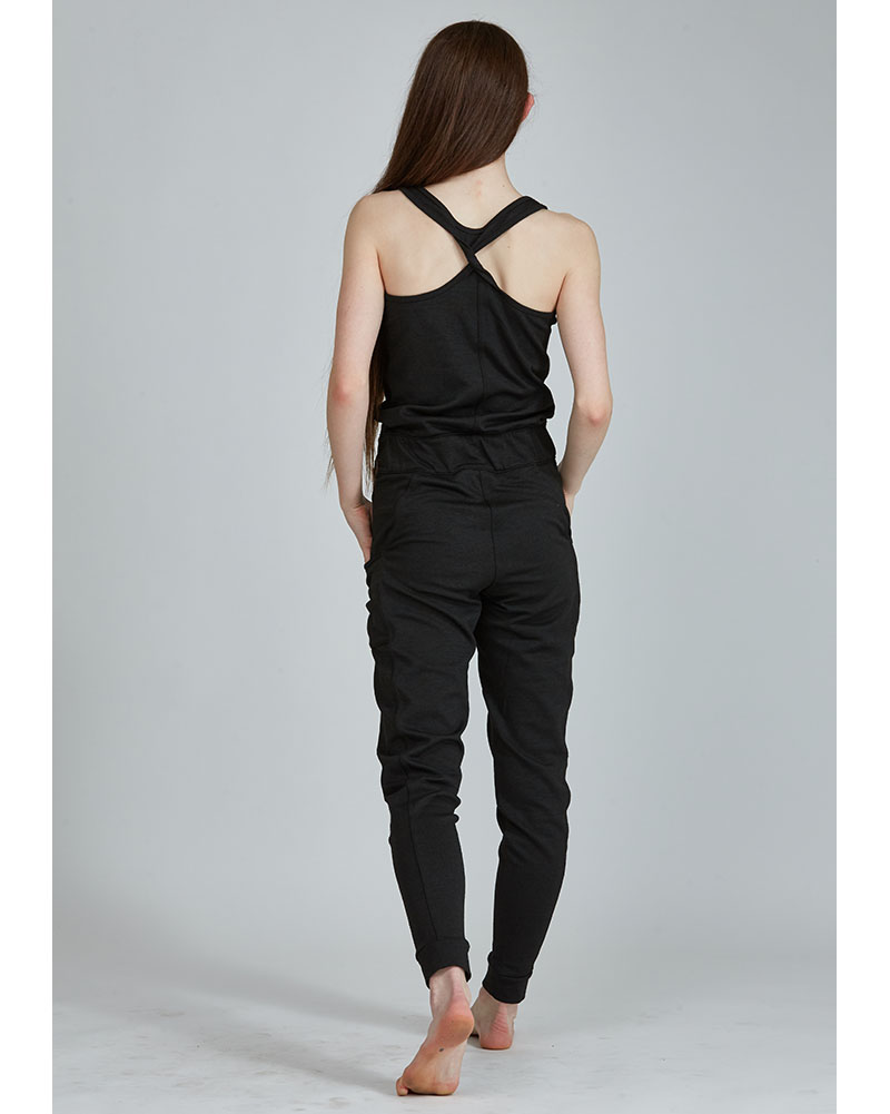 Jo+Jax Laid Back Romper - Womens - Black - Dancewear - Warmups - Dancewear Centre Canada