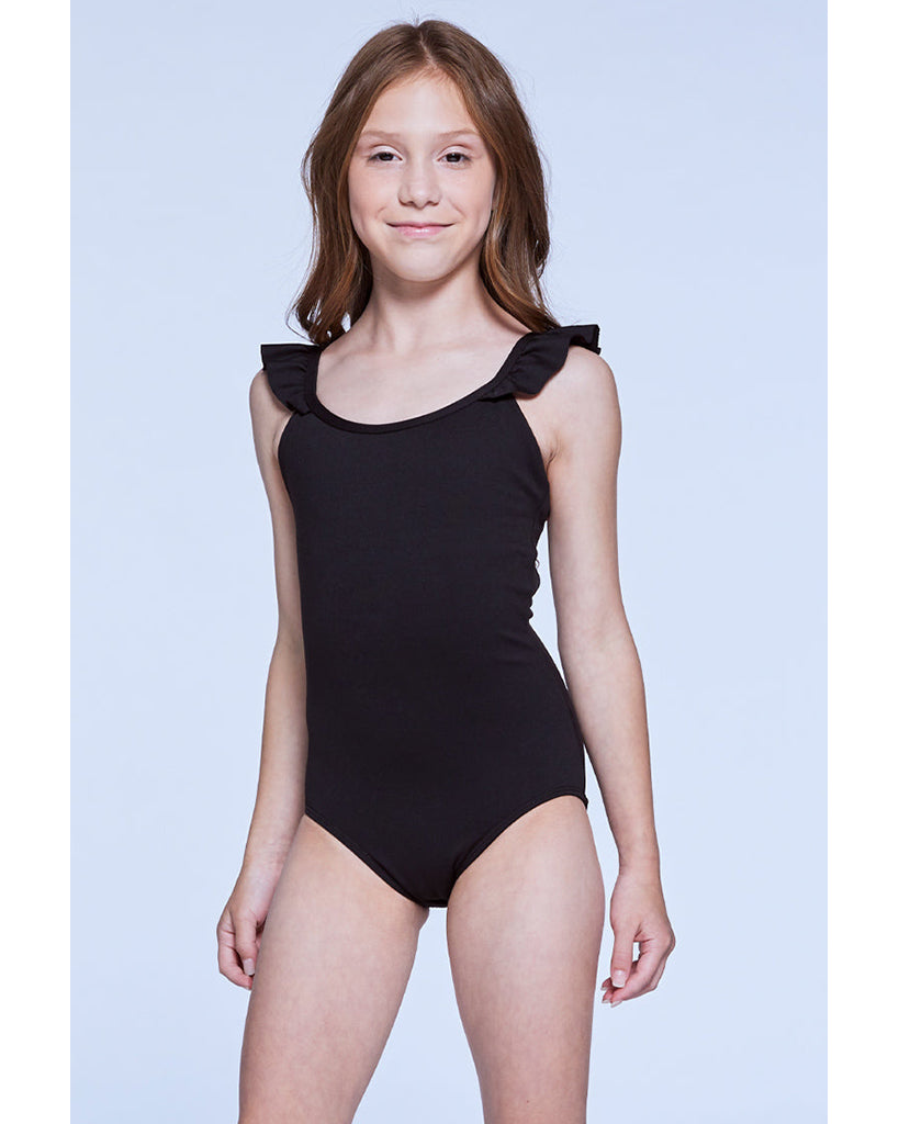 Jo+Jax Ruffled Up Sleeveless Leotard - Girls - Dancewear Centre