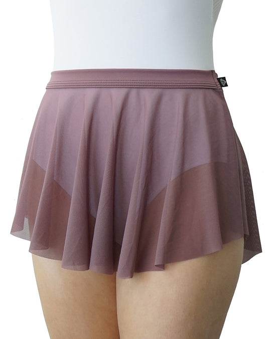 Jule Dancewear Meshie Mesh Pull On Skirt - Womens - Amethyst Purple