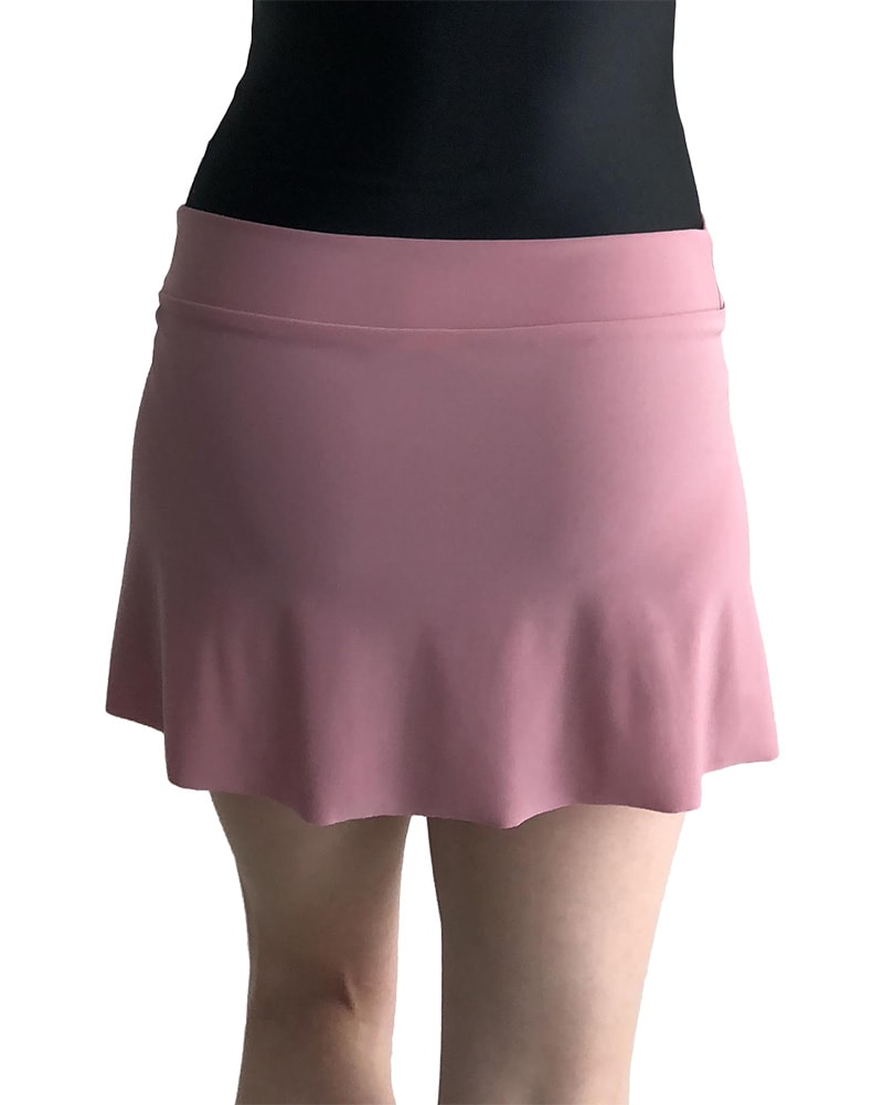 Jule Dancewear Mock Wrap Petal Pull-On Skirt - PS3 Womens - Rose - Dancewear - Skirts - Dancewear Centre Canada
