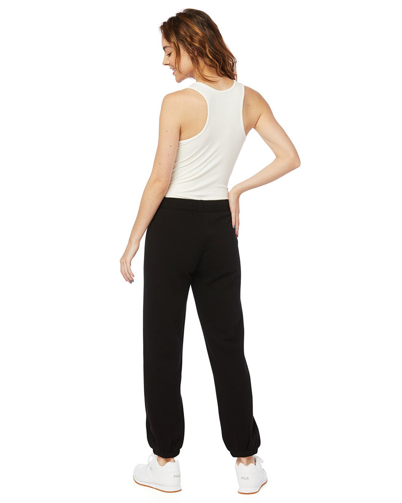 Lazypants Niki Ultra Soft Fleece Sweatpants  - Womens -  Black - Dancewear - Warmups - Dancewear Centre Canada