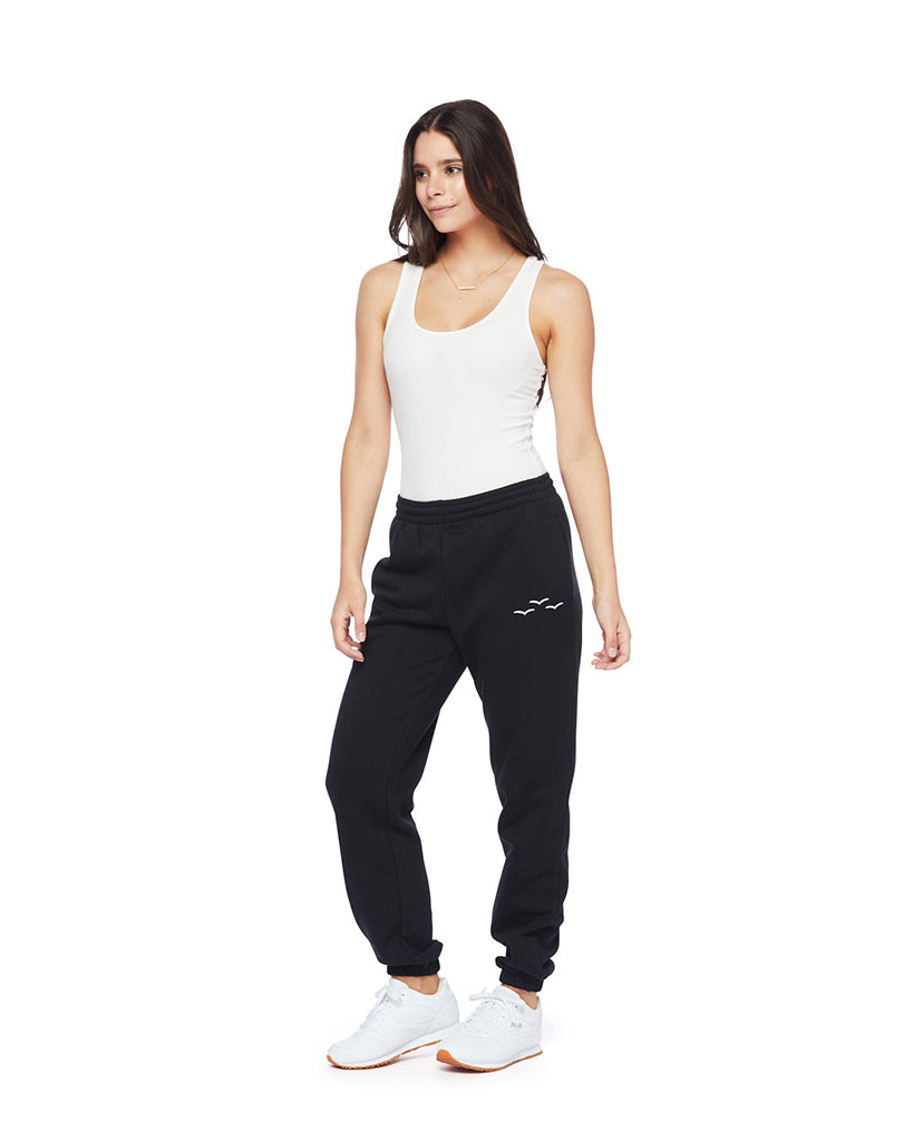 Lazypants Nova Jogger  - Womens - Black - Activewear - Bottoms - Dancewear Centre Canada