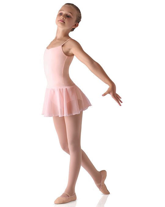 Leo's Dancewear Classic Georgette Pull-On Ballet Skirt - LD139CG Girls