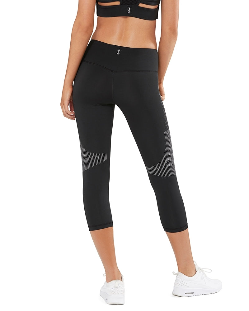 Lilybod Milly High Waist 7/8 Legging  - Womens - Tarmac Black - Activewear - Bottoms - Dancewear Centre Canada