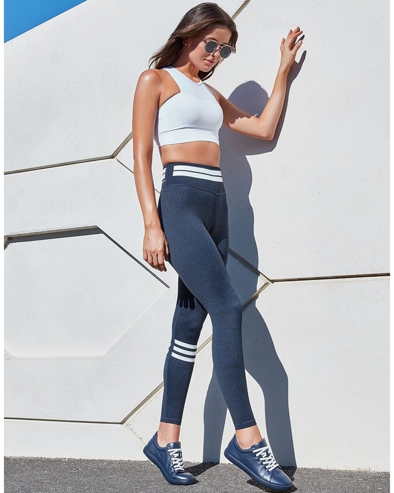 Lilybod Giselle Legging Womens Navy Mist Dancewear Centre