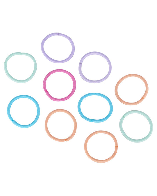 LimLim Classic Summer Elastic Bundle Assorted 10 Pack with Peach - P5195S