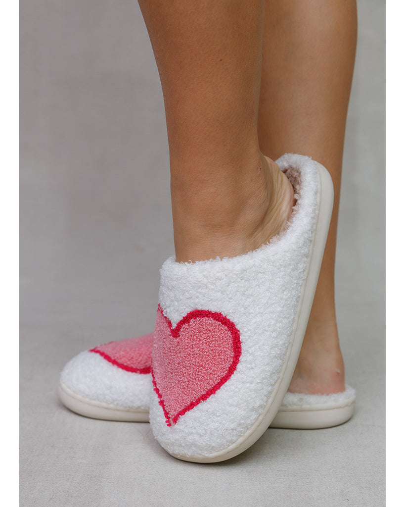 LimLim Heart Puff Slippers - Womens