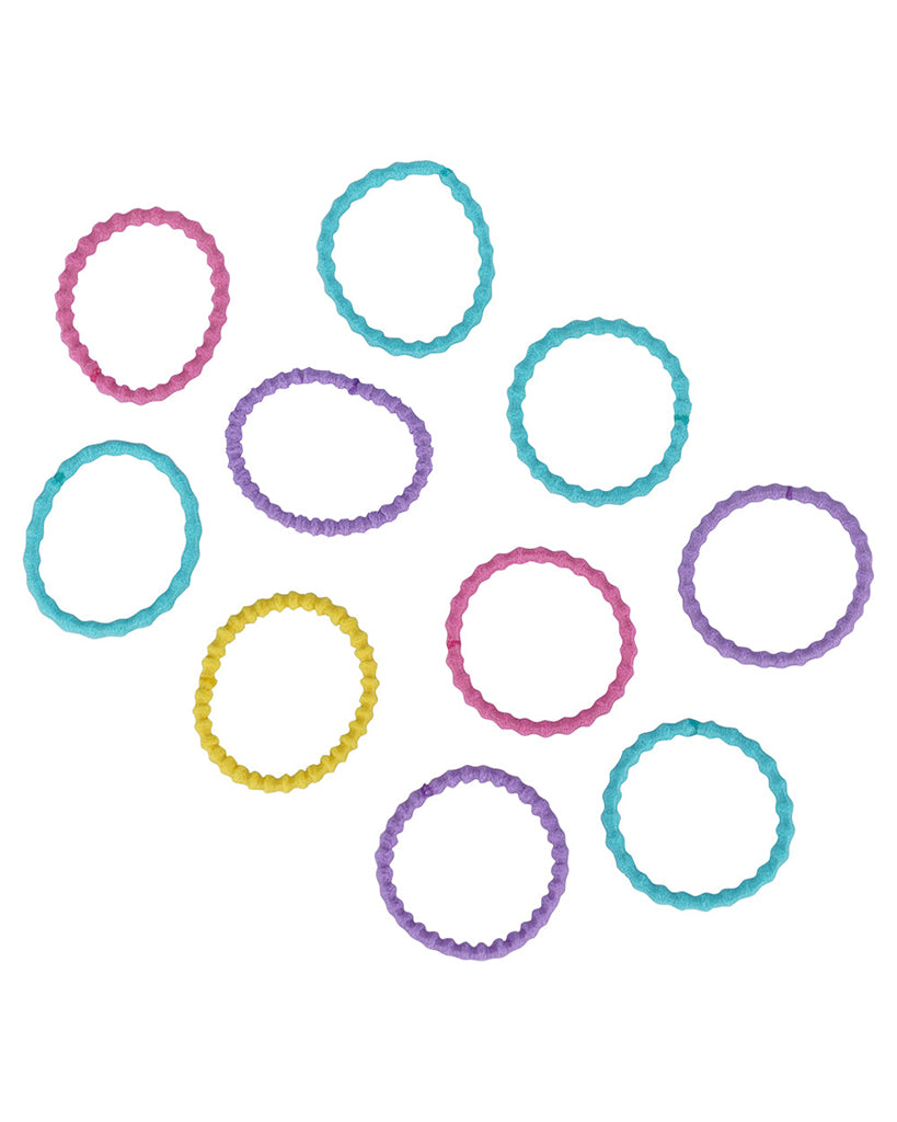 LimLim Pastel Bubble Mini Elastic Bundle Assorted 10 Pack - P5194S