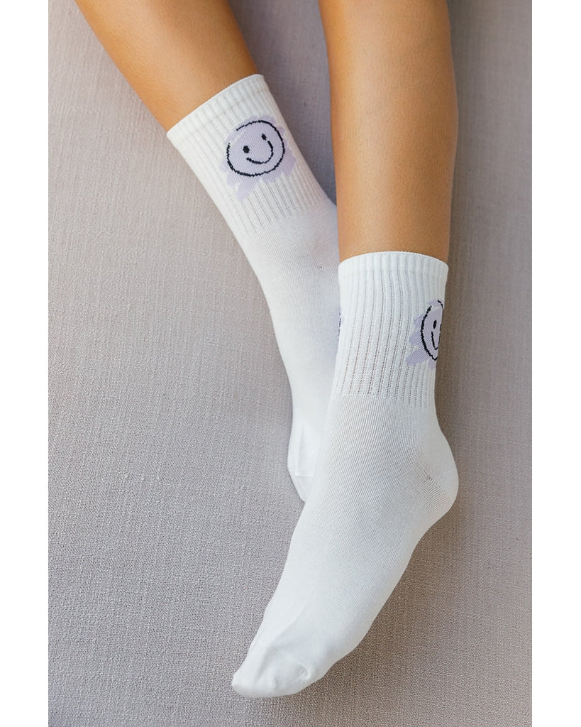LimLim Short Marker Smiley Socks - P5262S