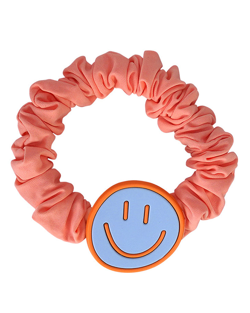 LimLim Smiley Neon Scrunchie - P4791S - Pink