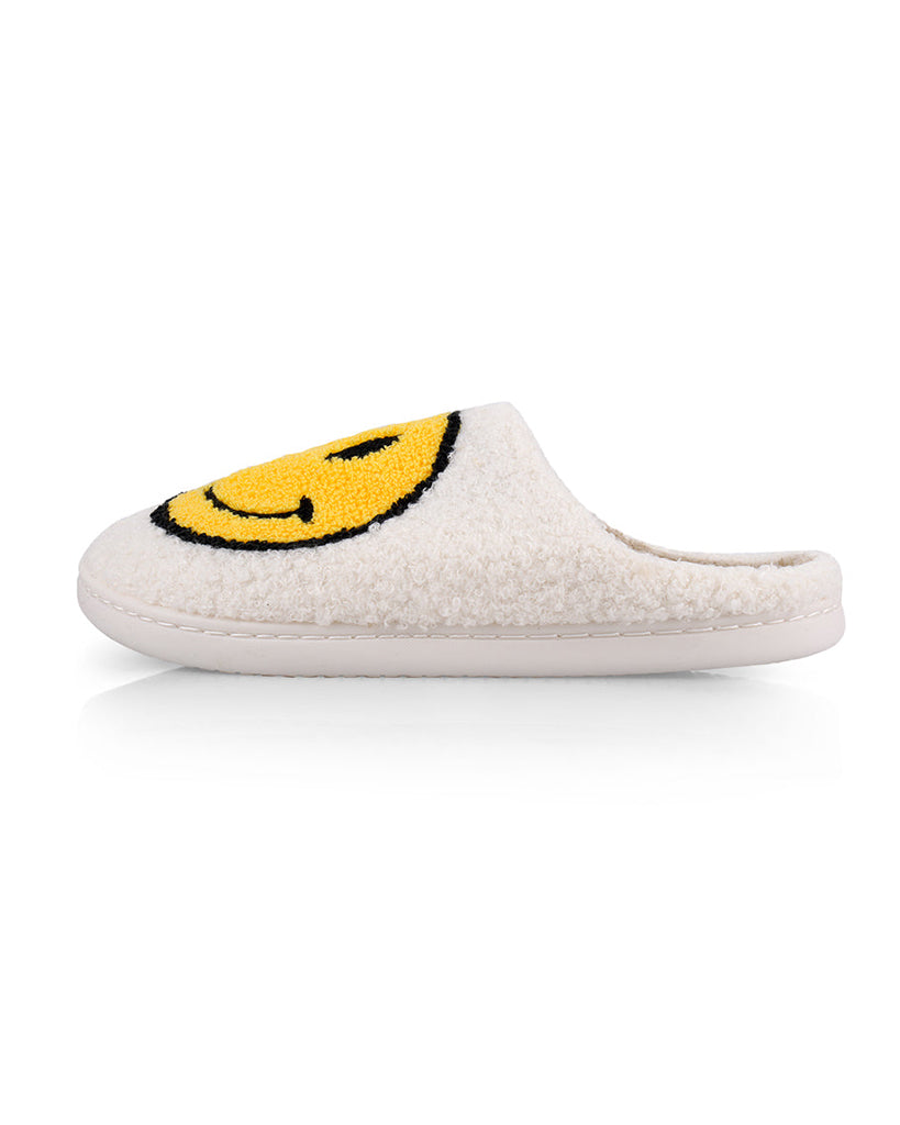 LimLim Teddy Full Slippers - P3307S - Smiley - Womens