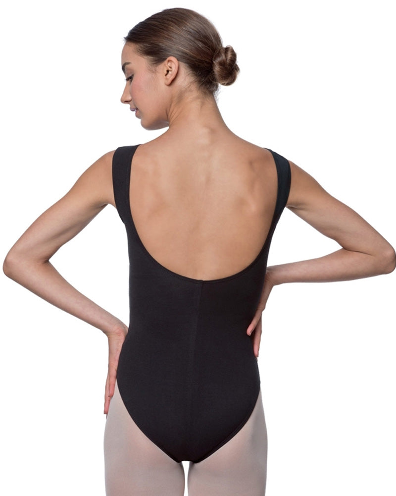 Lulli Dancewear Sabina High Neck Cotton Tank Leotard - LUB213 Womens - Dancewear - Bodysuits &amp; Leotards - Dancewear Centre Canada