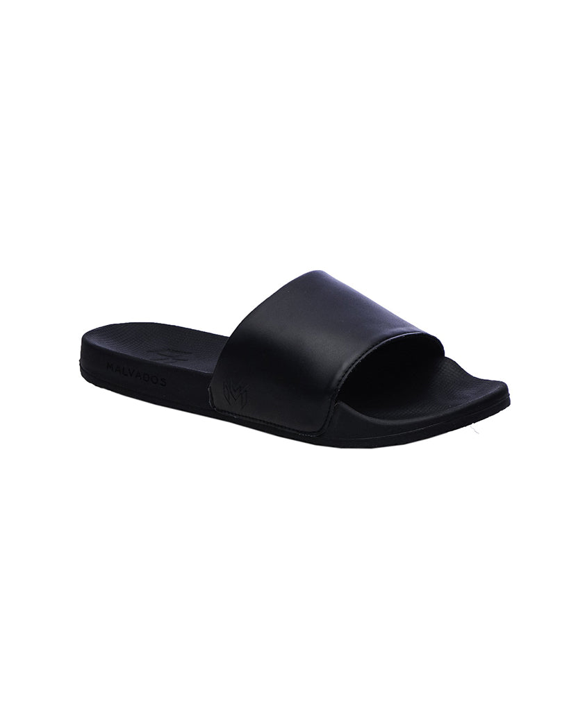 Malvados Slaya Slides - Womens - Sobrero Black - Dance Shoes - Warmup - Dancewear Centre Canada