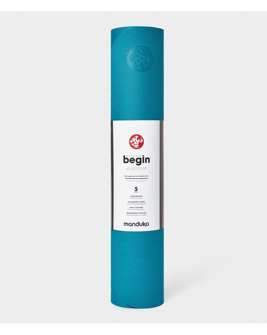 Manduka Begin Foundation Yoga Mat - Bondi Blue