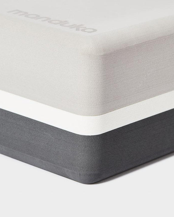 Manduka Recycled Foam Yoga Block - Sand - Accessories - Yoga - Dancewear Centre Canada