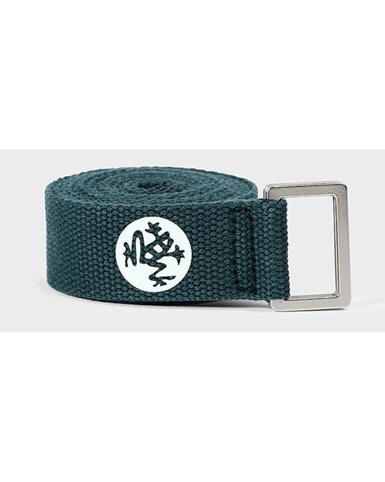 Manduka Unfold Yoga Strap 6' - Dark Deep Sea