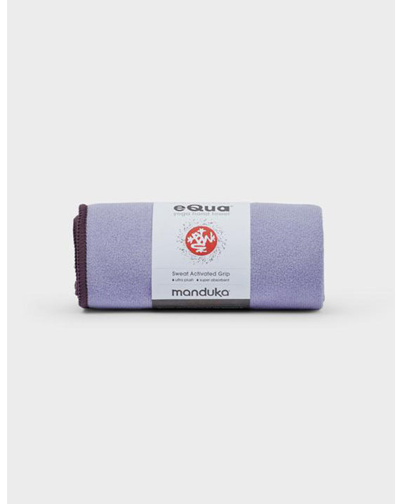 Manduka eQua Hand Towel - Cosmic Sky Light Purple - Accessories - Yoga - Dancewear Centre Canada