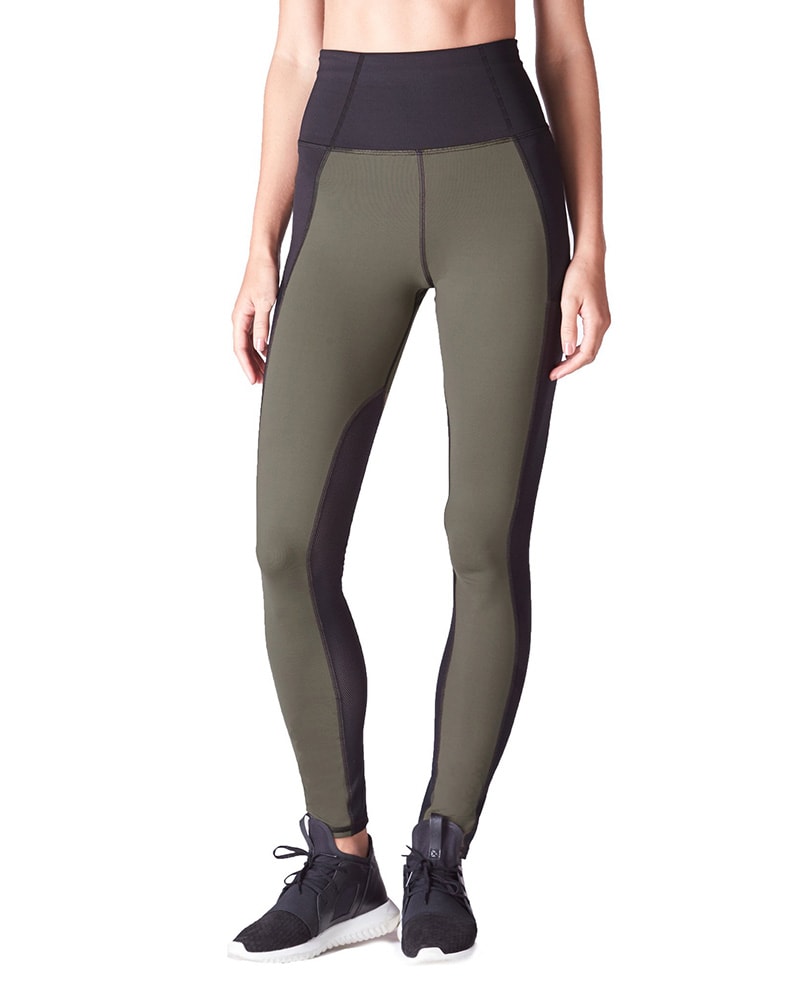 Michi Summit High Waisted Legging - Womens - Olive - Activewear - Bottoms - Dancewear Centre Canada