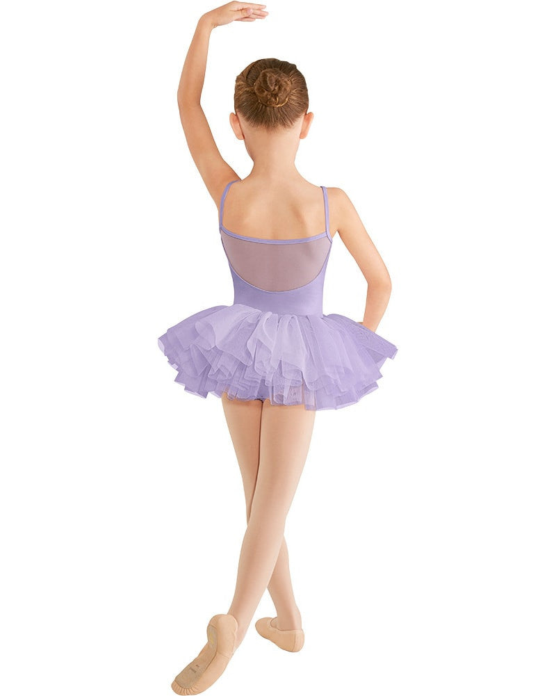 Mirella Mesh Back Yoke Camisole Tutu Ballet Dress - M409C Girls - Dancewear - Dresses - Dancewear Centre Canada