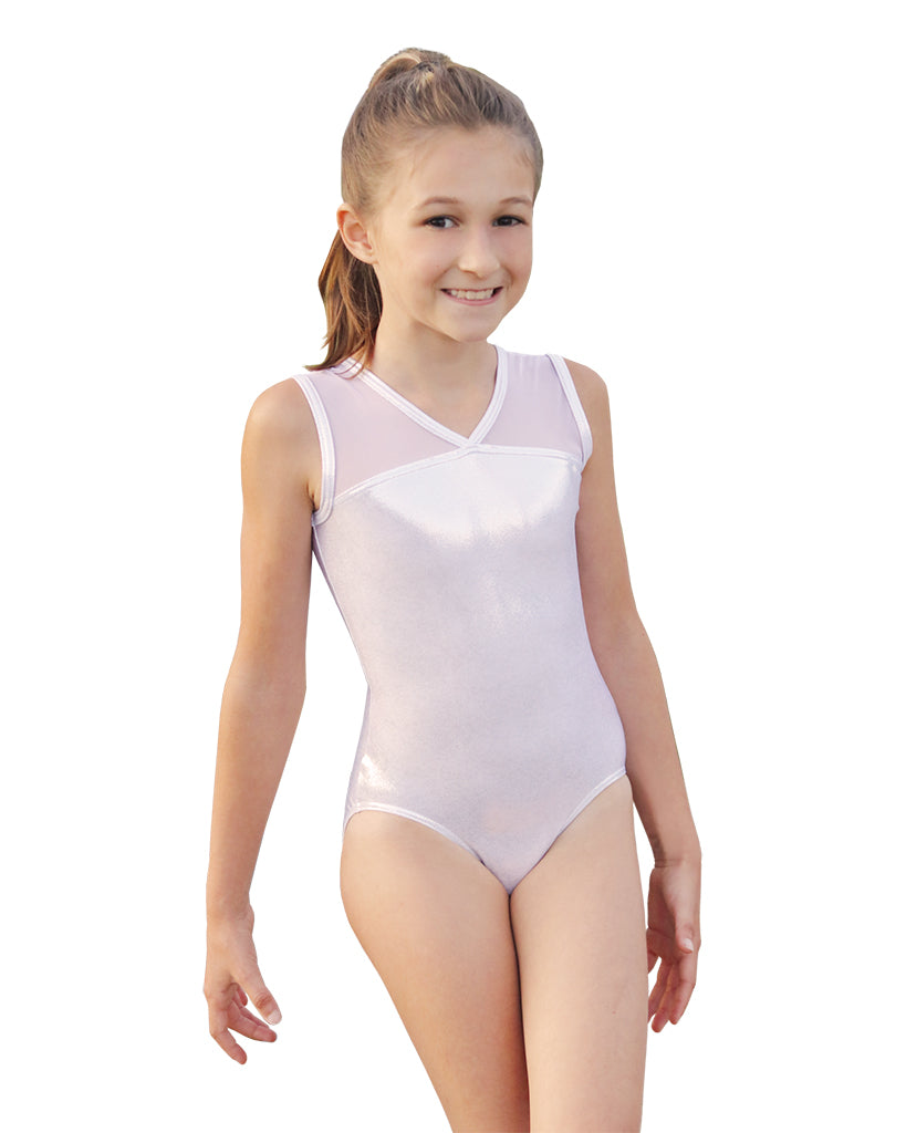 Mondor Metallic Mesh Tank Gymnastics Leotard - 17891 Girls - Dancewear  Centre