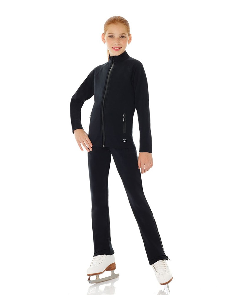 Mondor Powerflex Performance Zipper Bottom Skating Legging - 1011C Girls - Dancewear - Skating - Dancewear Centre Canada