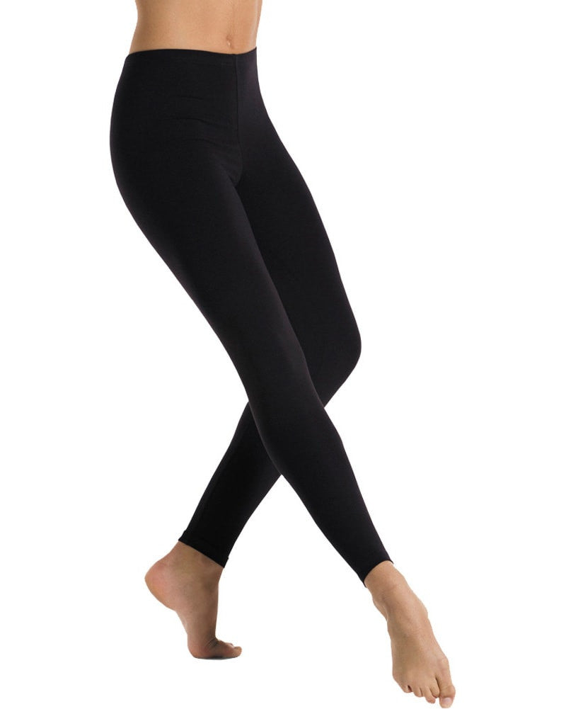 Mondor Cotton Stretch Dance Leggings - 11641 Womens Dancewear - Bottoms Mondor    Dancewear Centre Canada