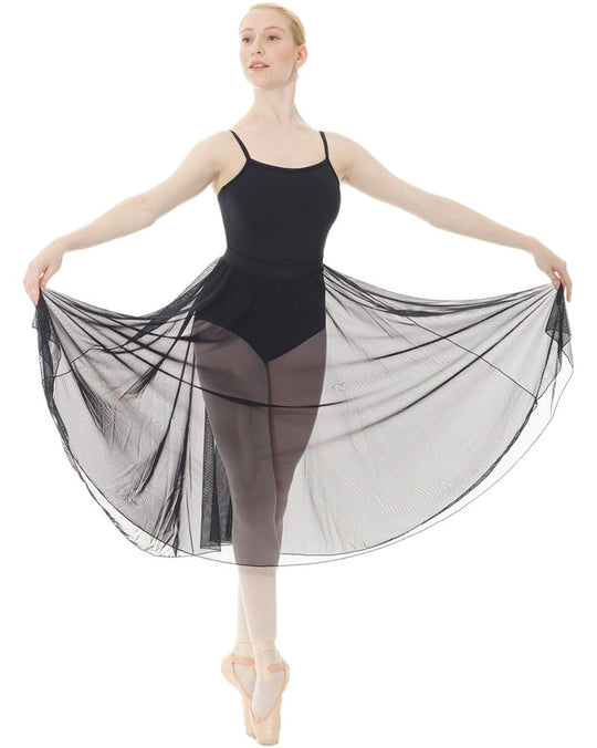 Mondor Long Mesh RAD Pull-On Ballet Skirt - 16105 Womens