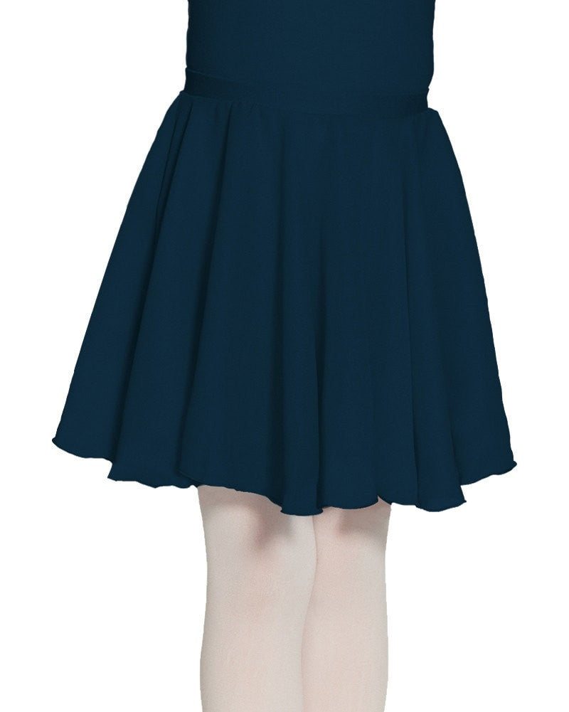 Mondor RAD Chiffon Pull-On Ballet Skirt - 16207C Girls Dancewear - Skirts Mondor True Navy 4/6  Dancewear Centre Canada