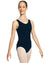 Mondor Academy RAD Pinched Front Tank Leotard - 1633 Womens Dancewear - Bodysuits & Leotards Mondor Black Extra Small  Dancewear Centre Canada