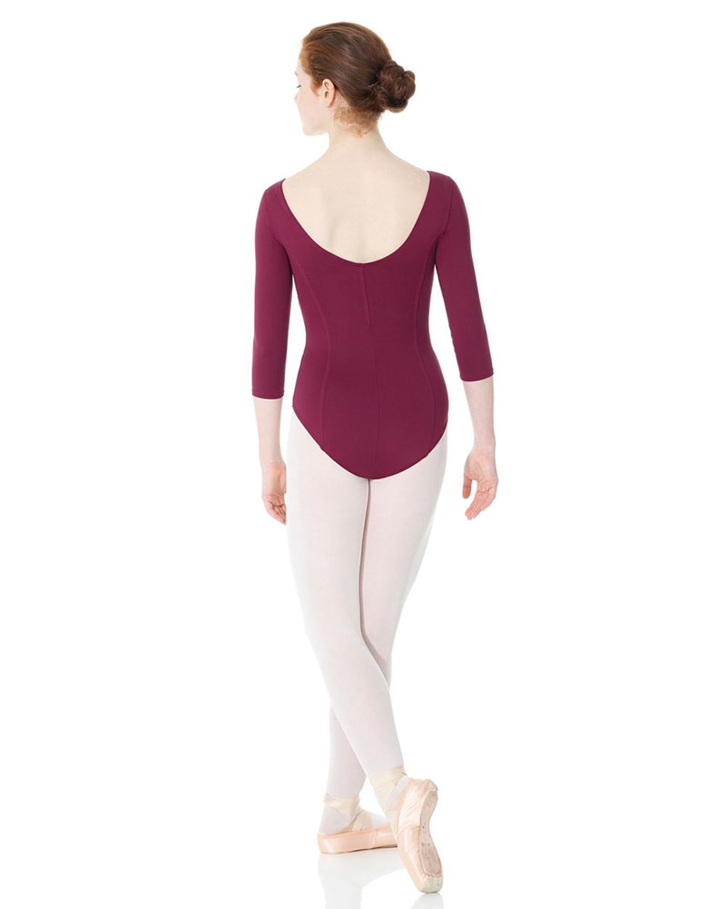 Mondor Dance Matrix 3/4 Sleeve Leotard - 3508 Womens Dancewear - Bodysuits & Leotards Mondor    Dancewear Centre Canada