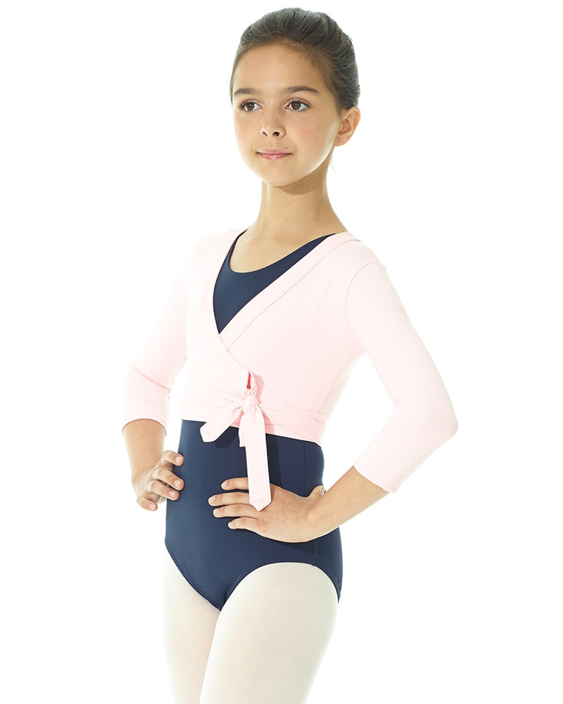 Mondor 3/4 Sleeve Wrap Top - 3542C Girls - Dancewear - Tops - Dancewear Centre Canada