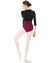 Mondor 3/4 Sleeve Wrap Top - 3542 Womens Dancewear - Tops Mondor    Dancewear Centre Canada