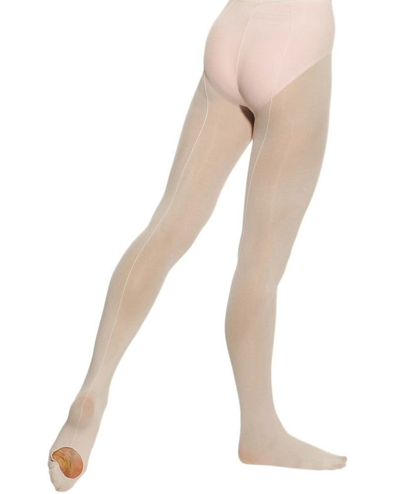 Mondor Microfibre Ultra Soft Back Seam Convertible Dance Tights - 364 Womens - Dance Tights - Transition & Convertible Tights - Dancewear Centre Canada