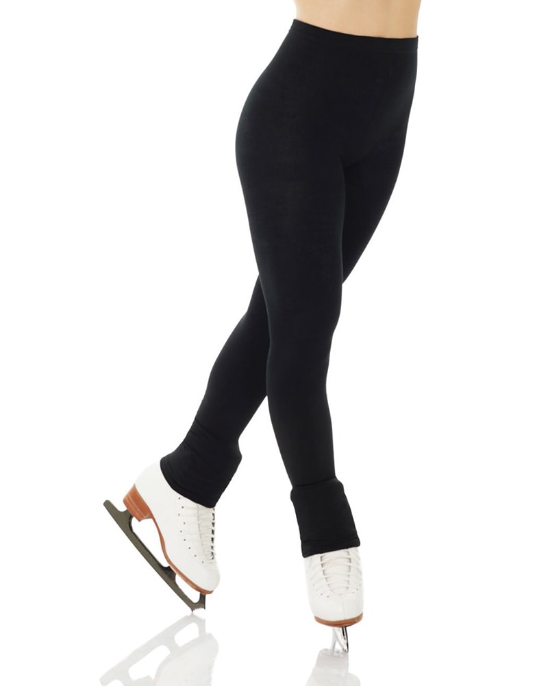 Mondor Plush Fleece Lined Warm Up Skating Legging - 4790C Girls - Dancewear - Skating - Dancewear Centre Canada
