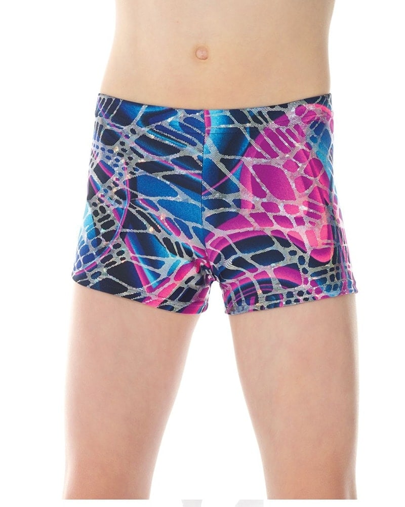 Mondor Pattern Print Gymnastic Shorts - 27825CP Girls - Dancewear - Bottoms - Dancewear Centre Canada