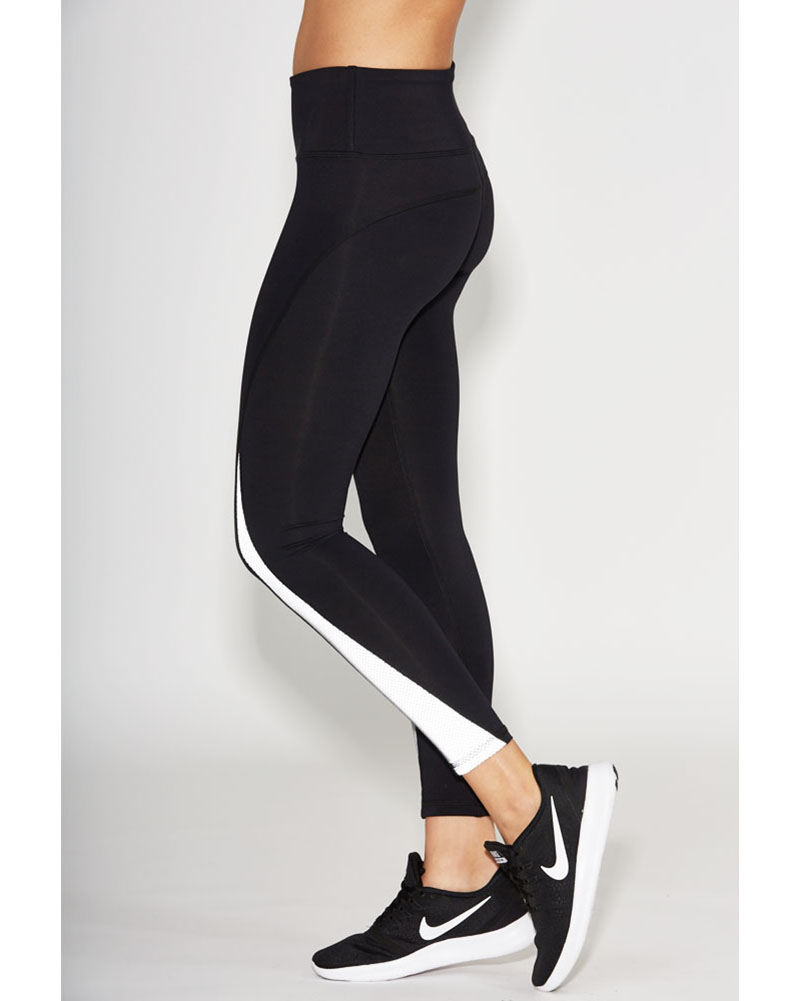 Noli Luna Glass Legging Womens Black White Dancewear Centre