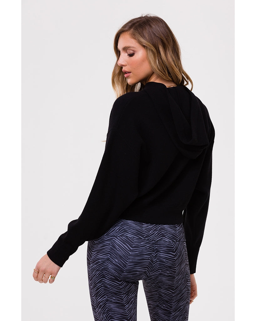Onzie Crop Hoodie - 3797 - Womens - Black