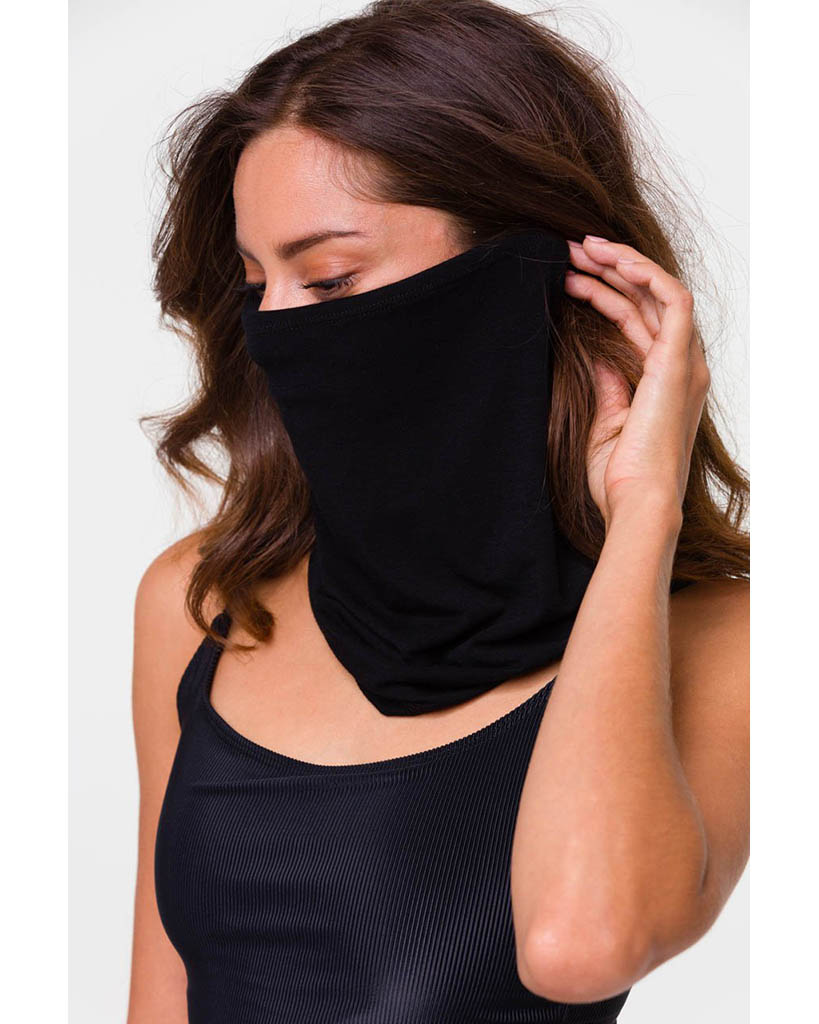 Onzie Mindful Face Cover - Womens/Mens - Black - Accessories - Masks - Dancewear Centre Canada