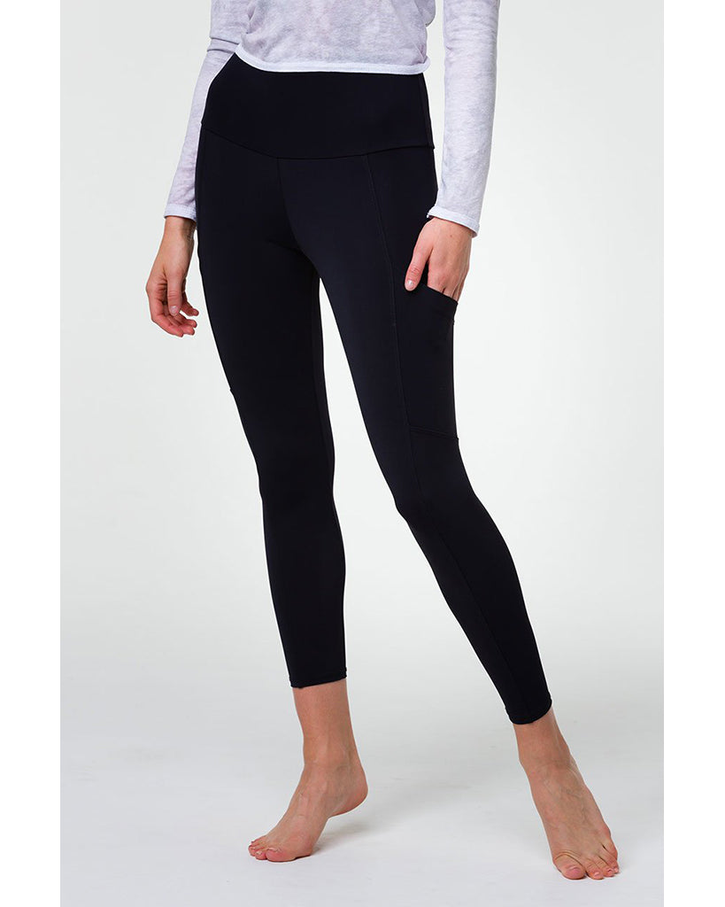 Onzie Pocket Legging - 2261 Womens - Black - Activewear - Bottoms - Dancewear Centre Canada