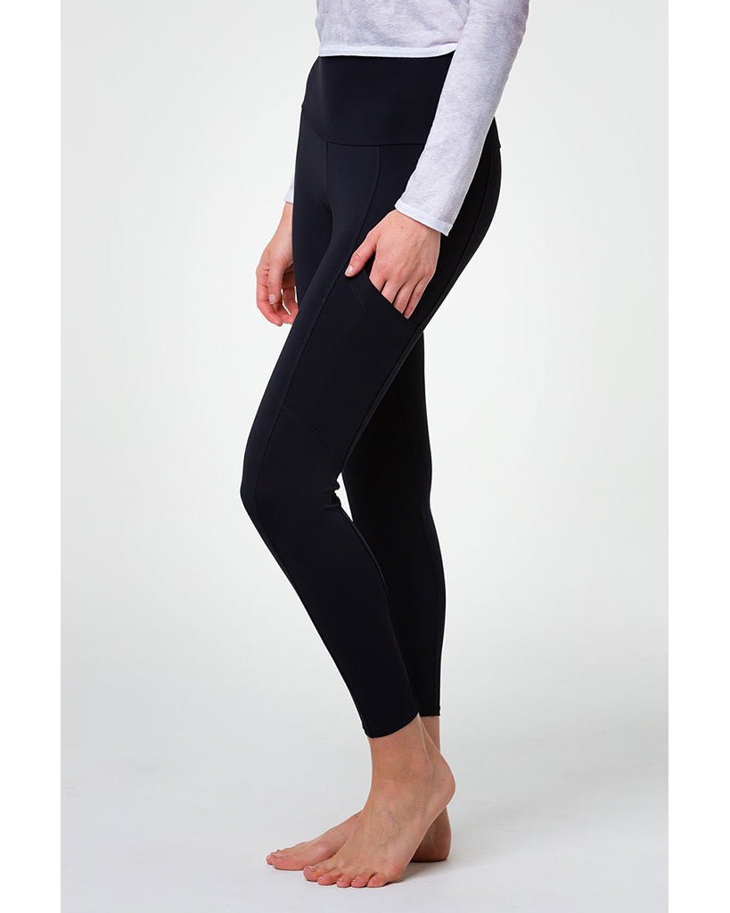 Onzie Pocket Legging - 2261 Womens - Black - Activewear - Bottoms - Dancewear Centre Canada
