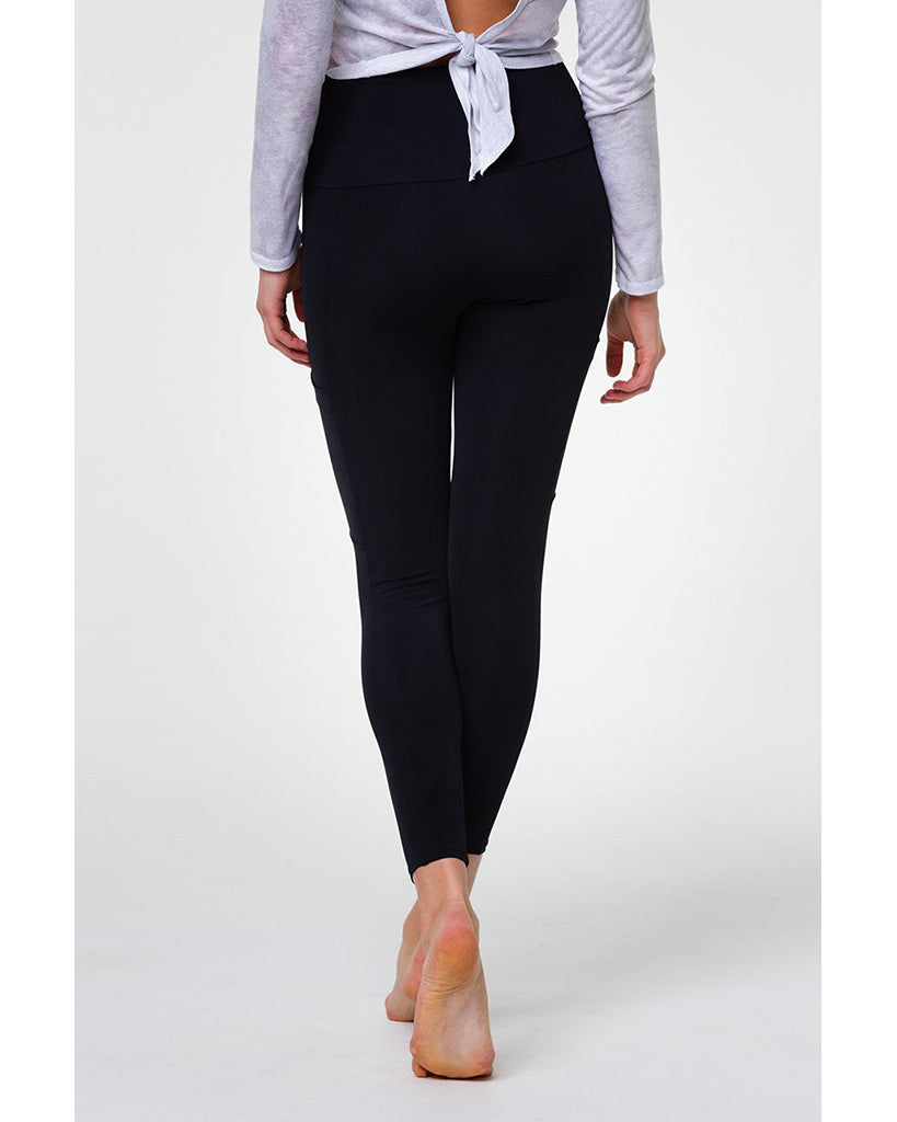 Onzie Pocket Legging - 2261 Womens - Black - Activewear - Bottoms - Dancewear Centre Canada