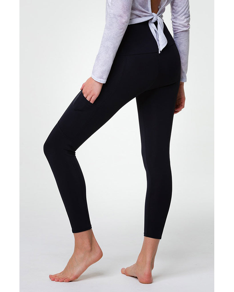 Onzie Pocket Legging - 2261 Womens - Black - Activewear - Bottoms - Dancewear Centre Canada