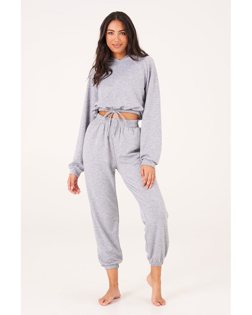 Onzie Varsity Sweatpants - 2270 Womens - Heather Grey - Activewear - Bottoms - Dancewear Centre Canada