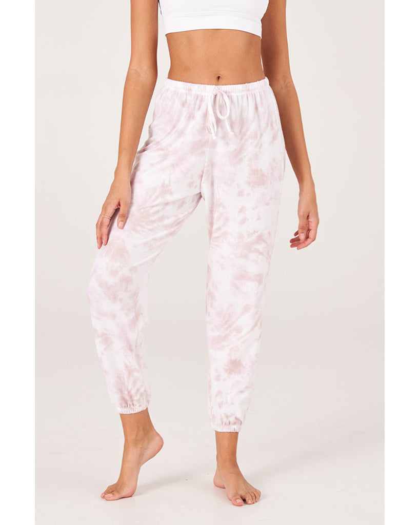 Onzie Weekend Sweatpants - 2243 Womens - Rose Quartz Tie Dye - Activewear - Bottoms - Dancewear Centre Canada