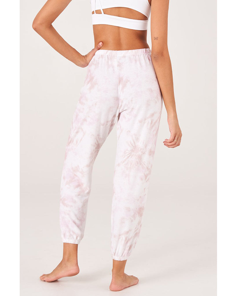Onzie Weekend Sweatpants - 2243 Womens - Rose Quartz Tie Dye - Activewear - Bottoms - Dancewear Centre Canada