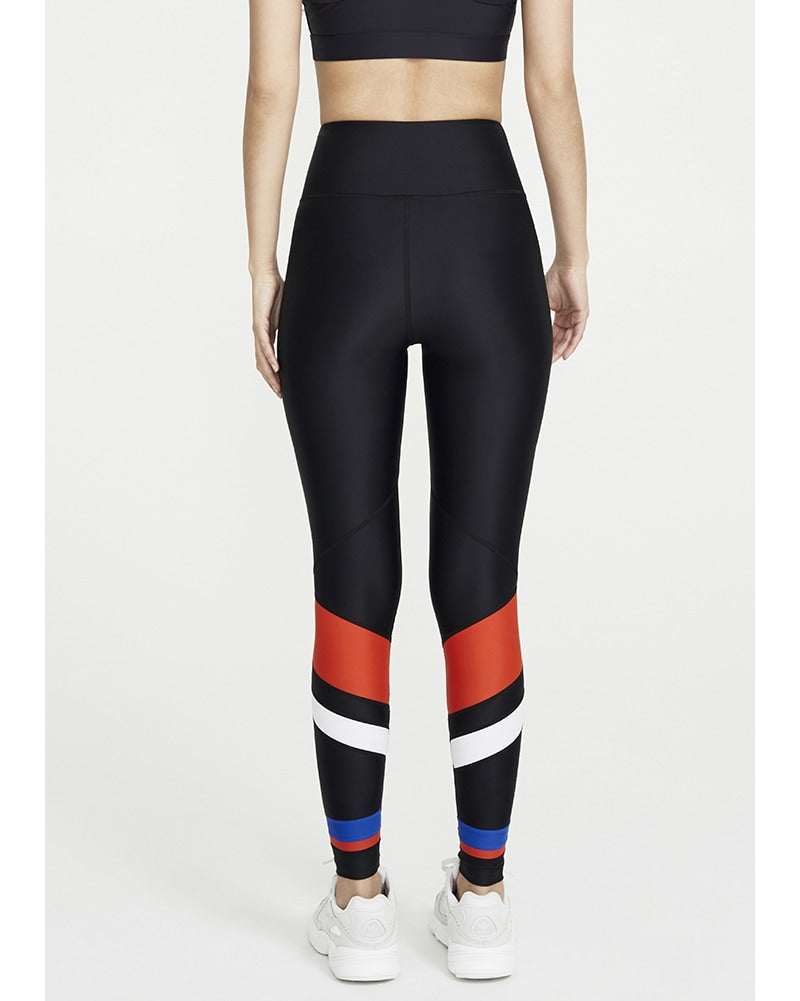 PE Nation Circuit Racer Legging - Womens - Multi - Activewear - Bottoms - Dancewear Centre Canada